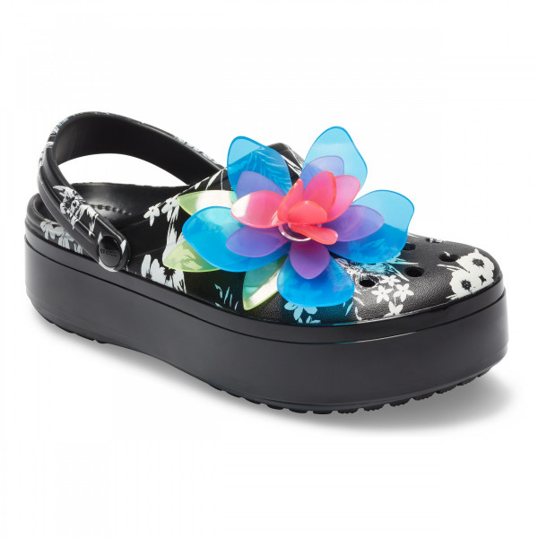 Negru - Neon Floral/Black