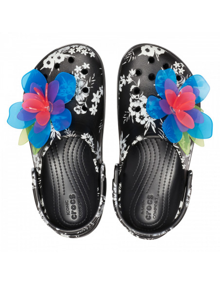 Negru - Neon Floral/Black