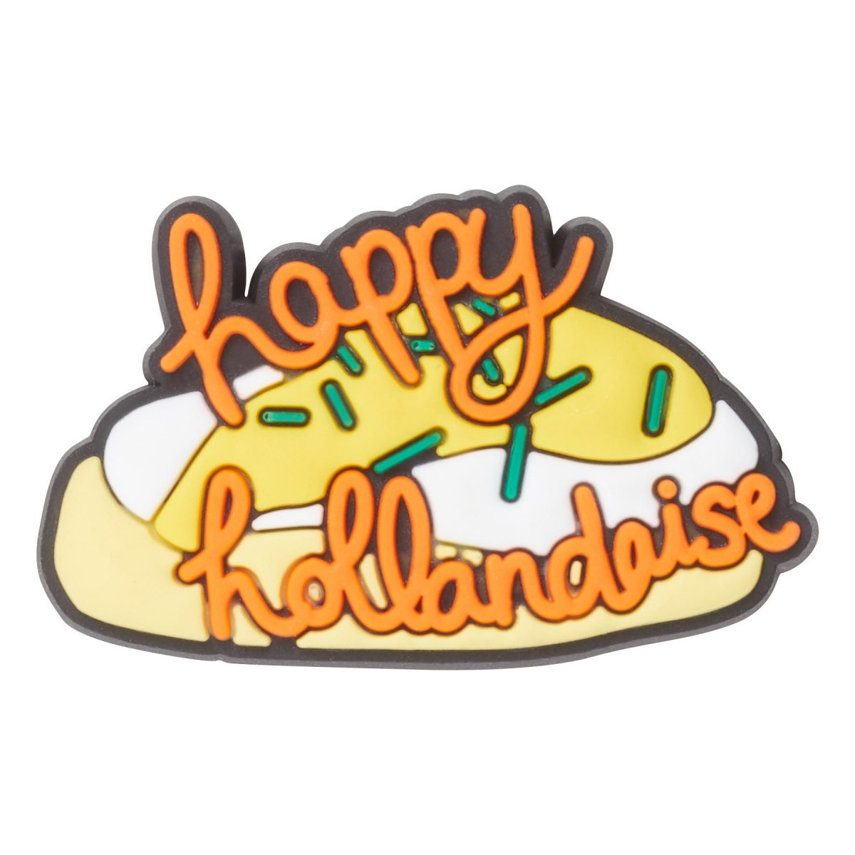 Jibbitz Crocs Happy Hollandaise barbati imagine 2022