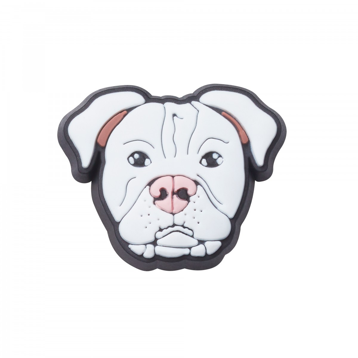 Jibbitz crocs white pitbull