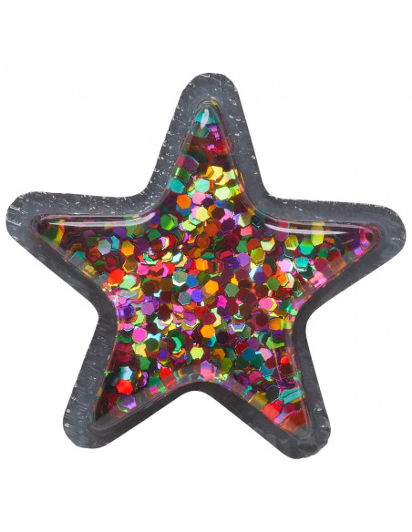 Negru - Black Glitter/Black
