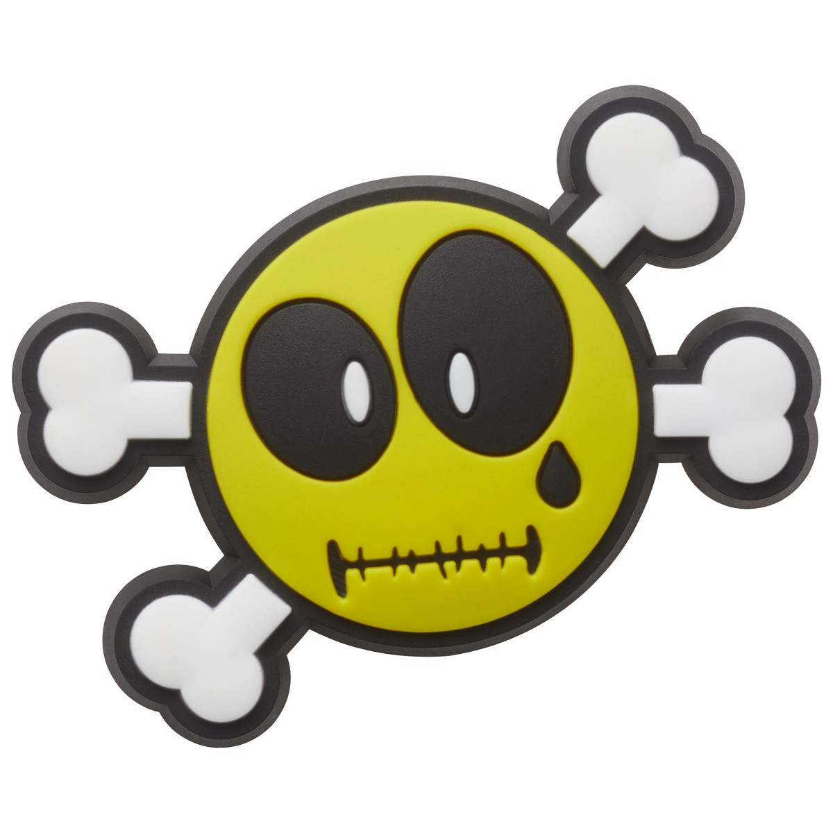Jibbitz crocs smiley brand crossbones