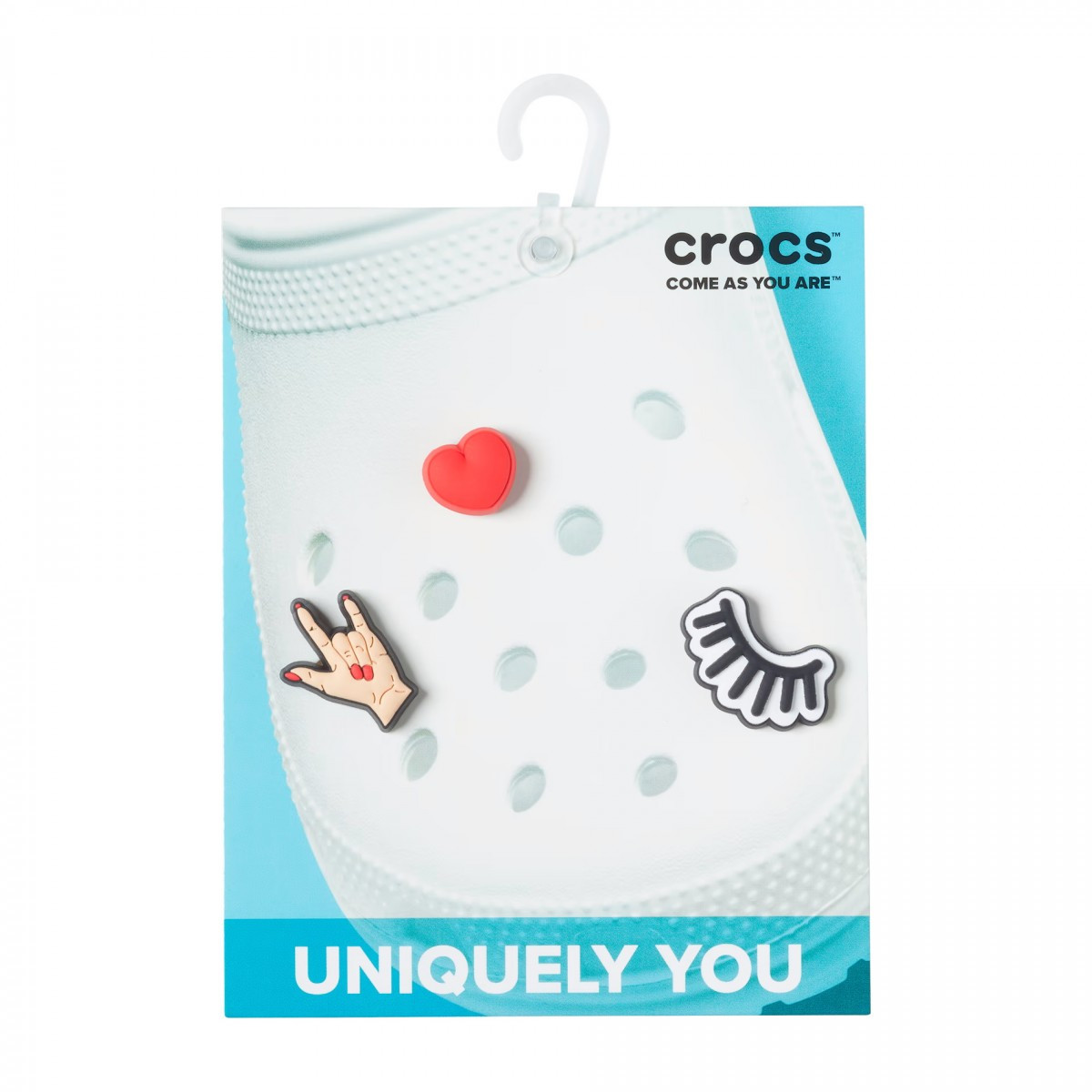 Jibbitz crocs girly rock on 3 pack