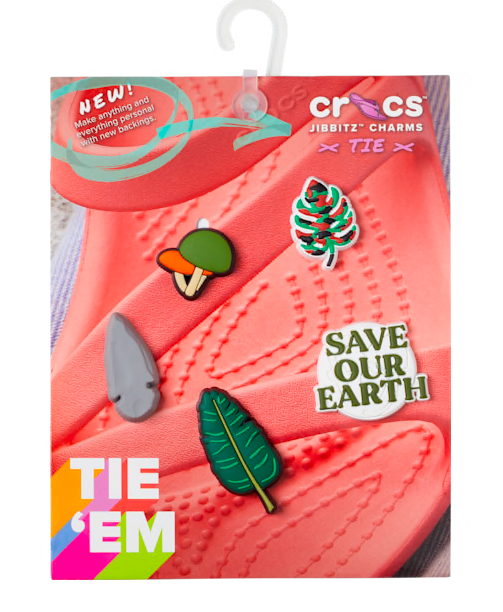 Jibbitz crocs save our earth sandal backer 5 pack