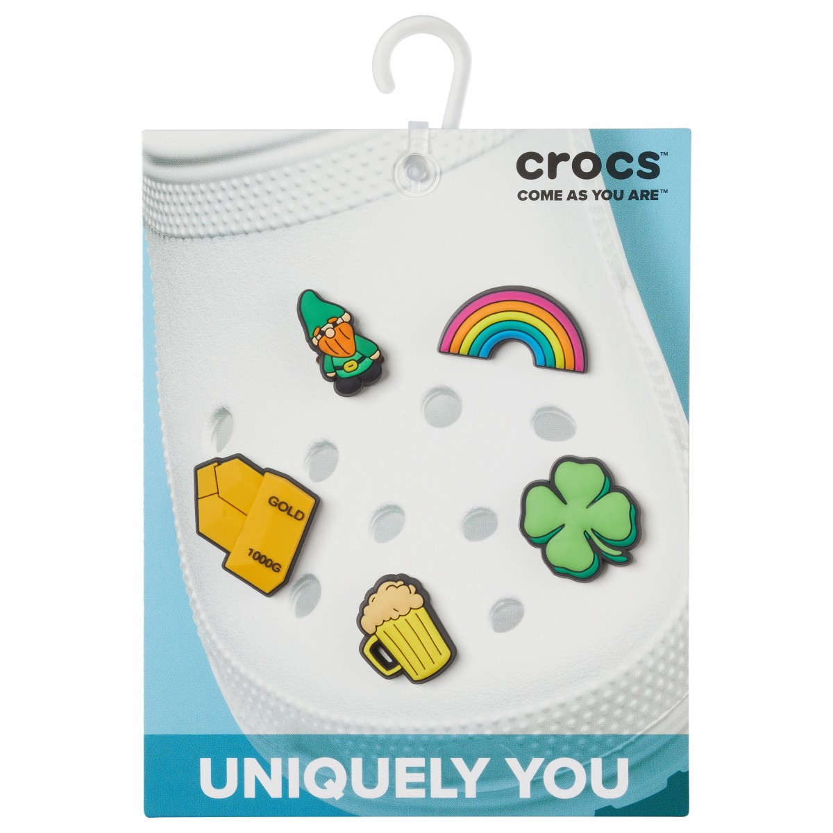 Jibbitz crocs st. patricks day 5 pack