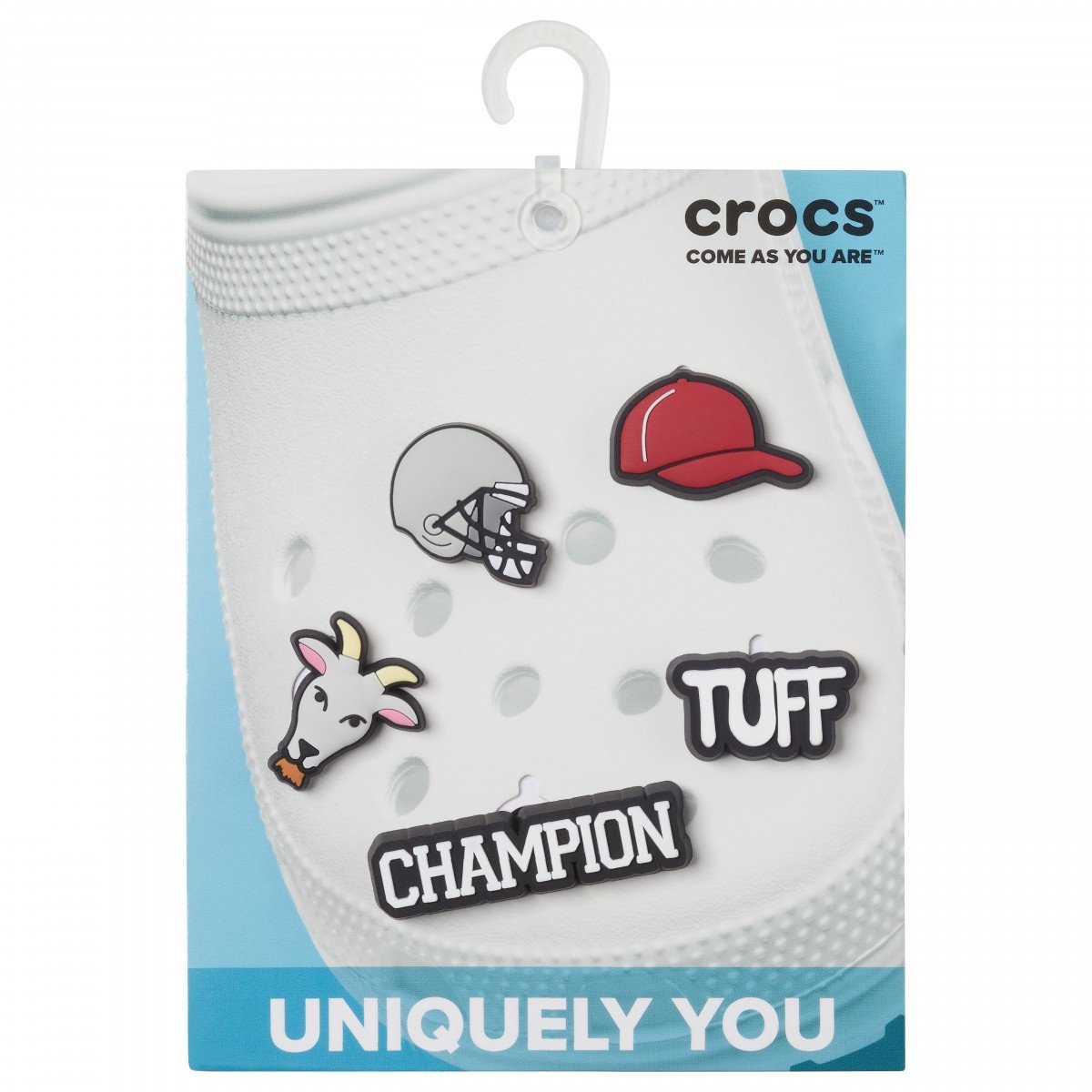 Jibbitz crocs champion sandal backer 5 pack