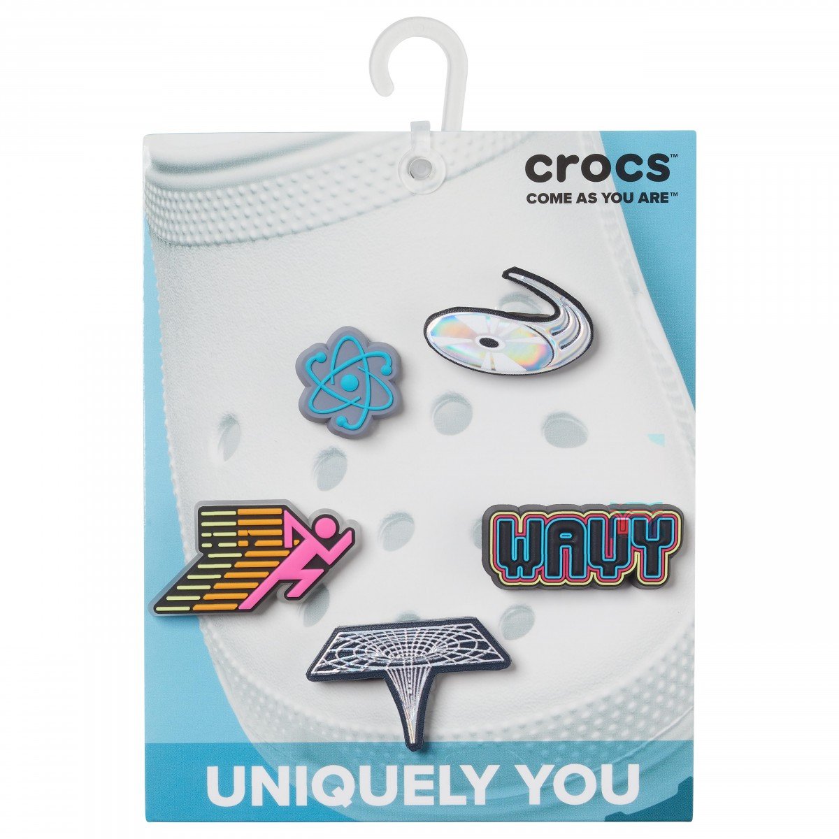 Jibbitz crocs wavy lace backer 5 pack