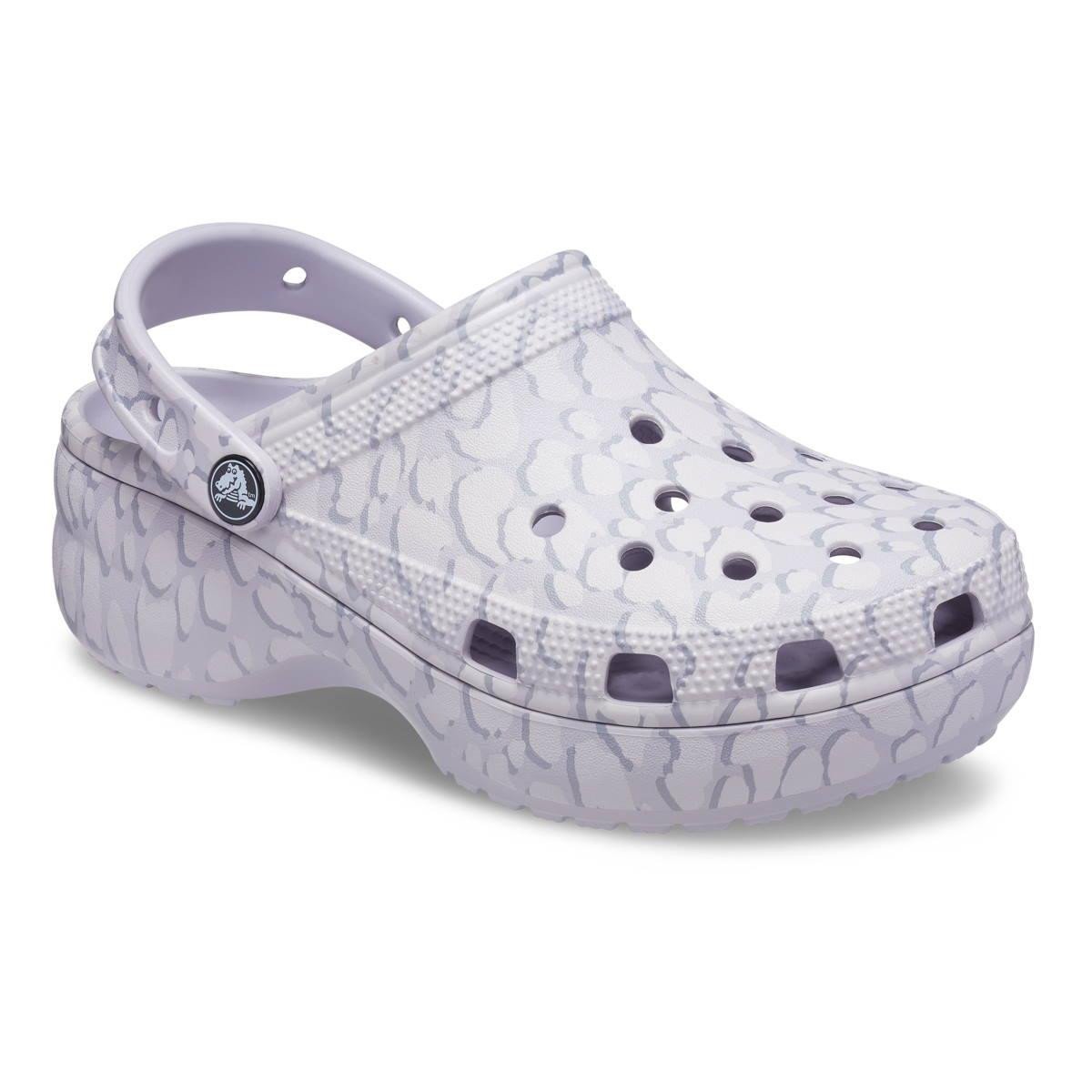 Saboti Crocs Classic Platform 4 Her Clog Mov - Mauve Mist - 1 | YEO