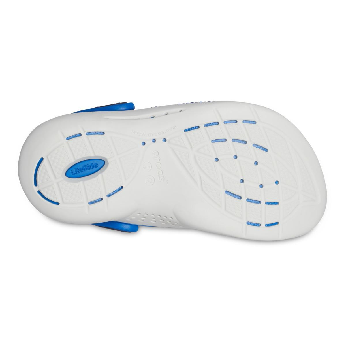 Saboți Crocs LiteRide 360 Clog Kids Albastru - Navy/Bright Cobalt - 3 | YEO