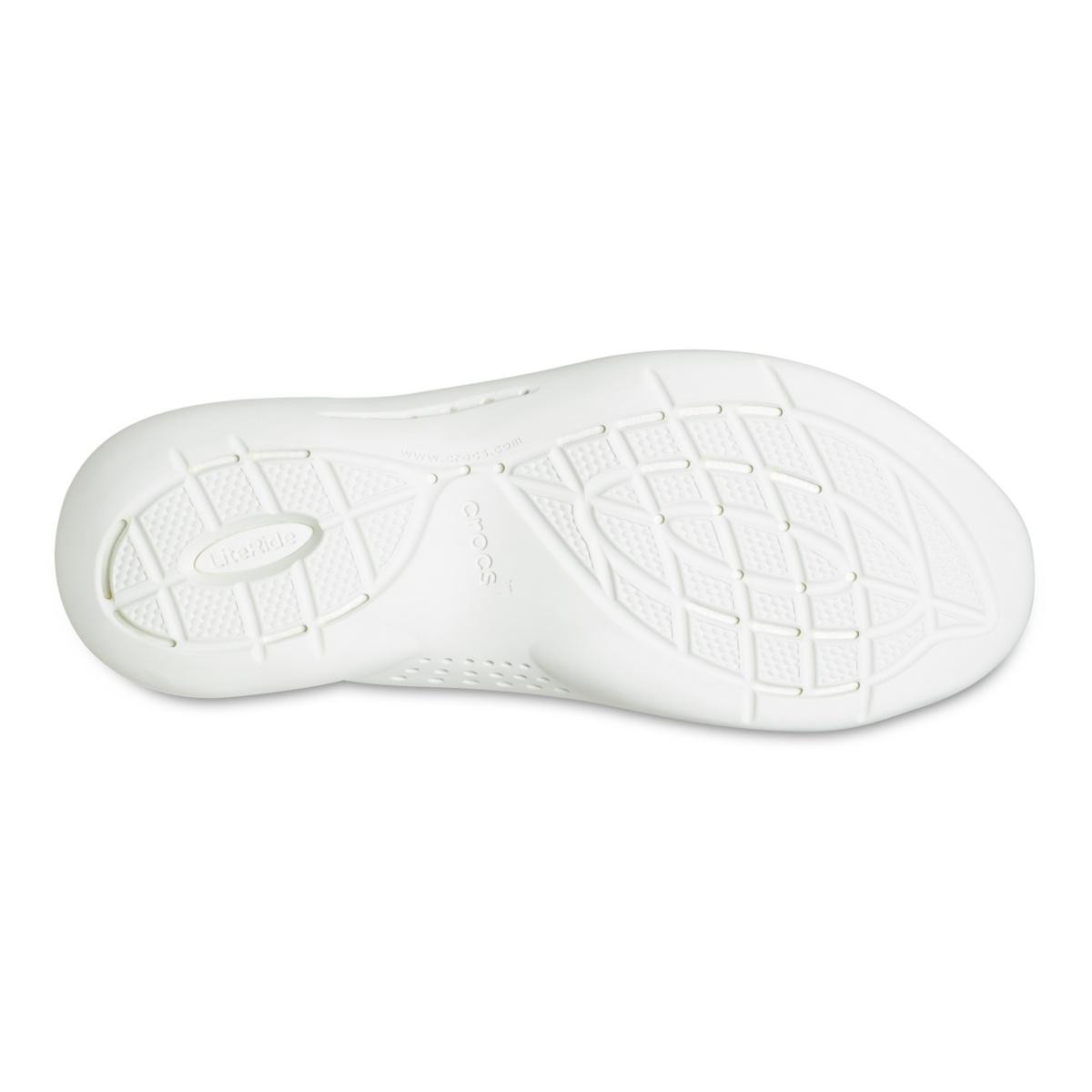 Pantofi Crocs LiteRide 360 Pacer W Alb - Almost White/Almost White - 3 | YEO