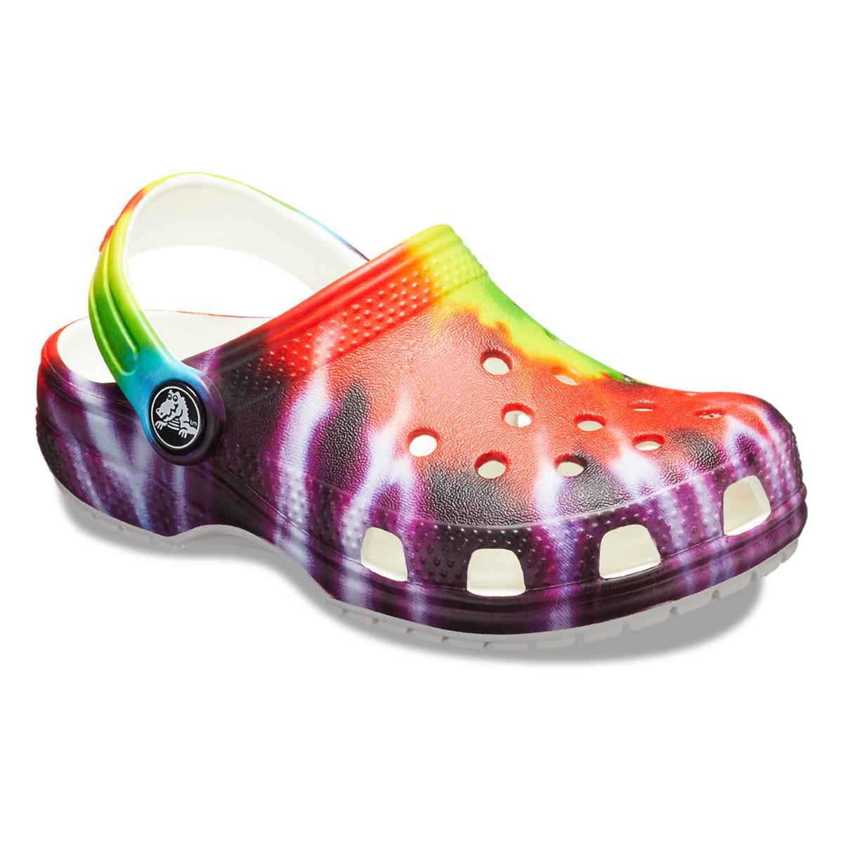 Saboți Crocs Classic Tie-Dye Graphic New Clog Toddlers Multicolor - Multi - 1 | YEO