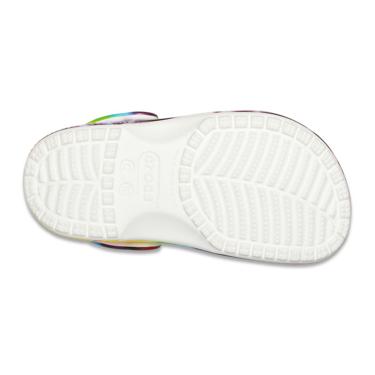 Saboți Crocs Classic Tie-Dye Graphic New Clog Toddlers Multicolor - Multi - 2 | YEO