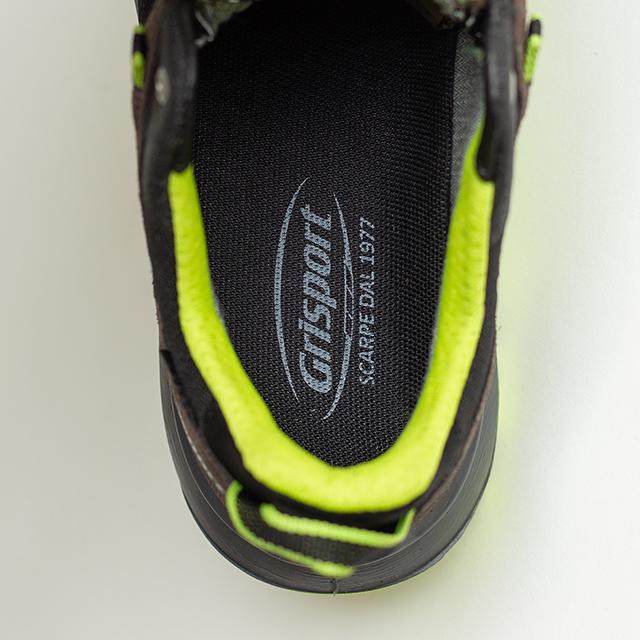 Pantofi Grisport Berlinite Negru - Black/Volt Green