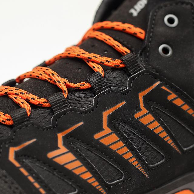 Ghete Grisport Birunite Negru - Black/Orange