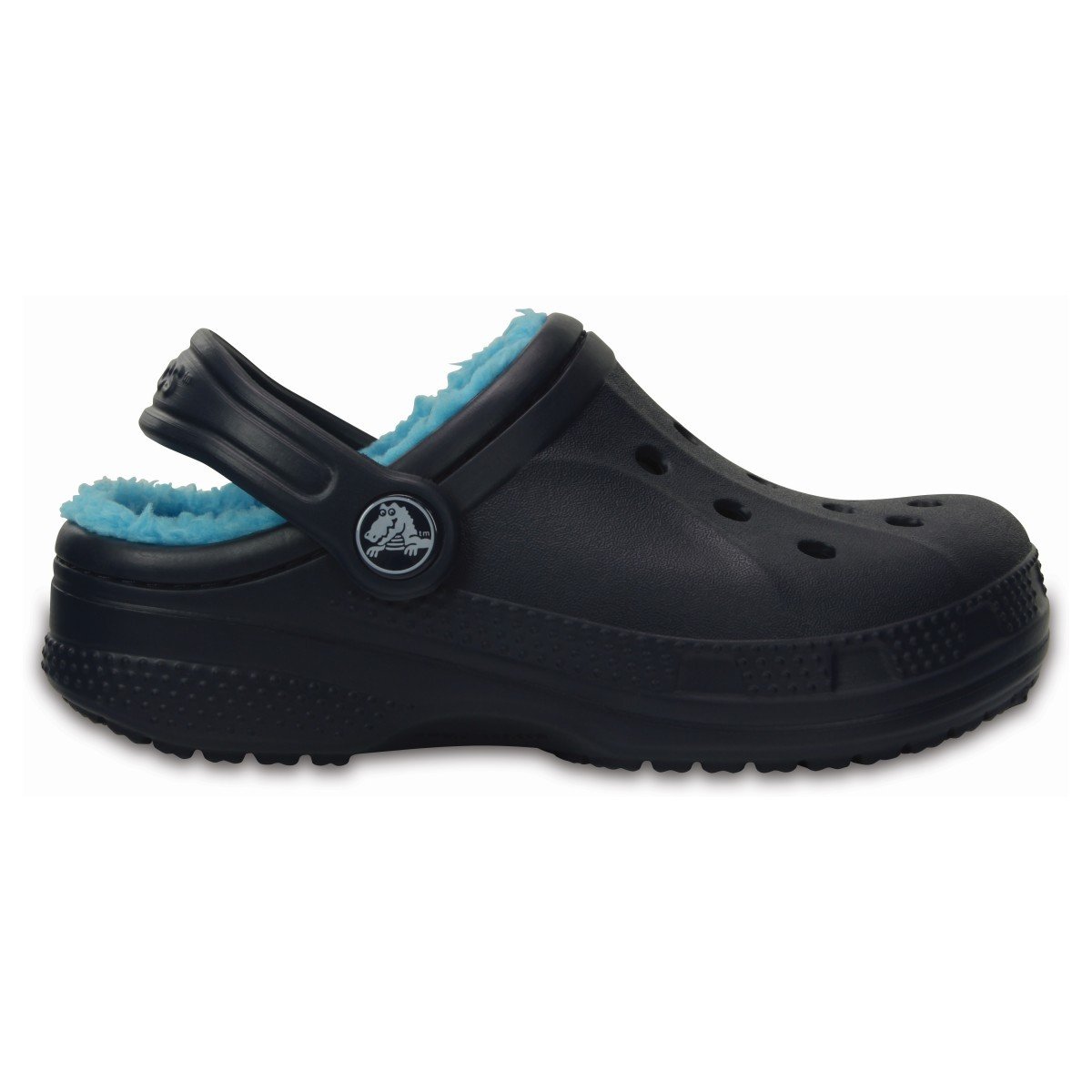 Saboti Crocs Winter Clog Kids Albastru – Navy/Electric Blue Albastru imagine 2022