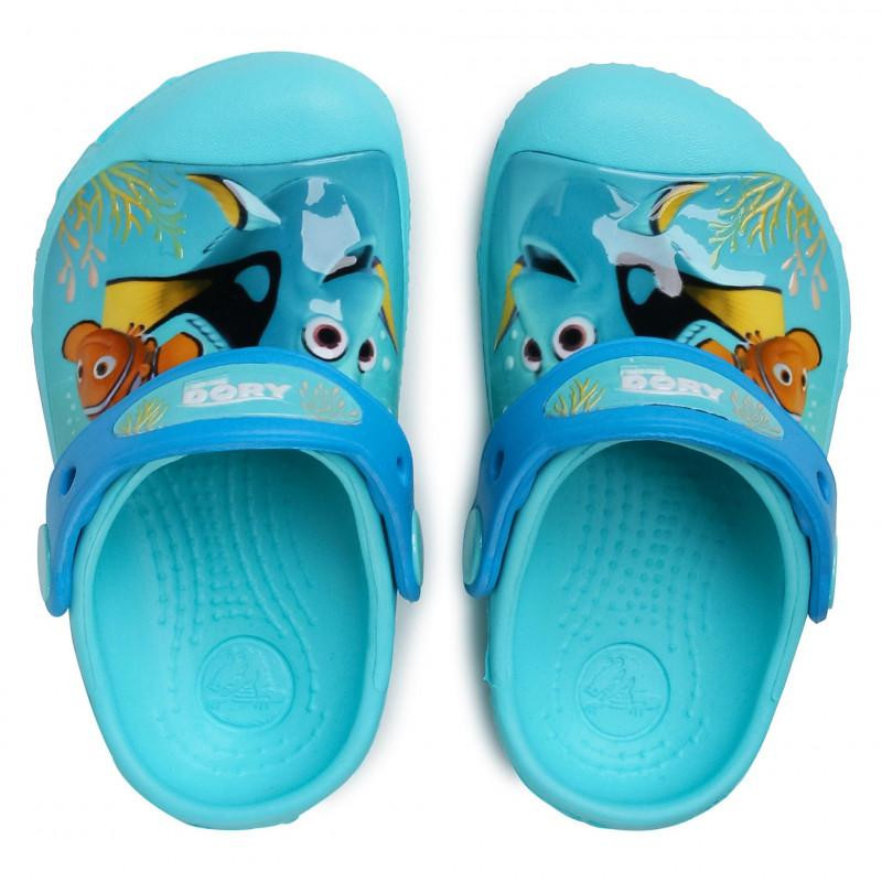 Saboti Crocs CC Find Dory Clog Albastru deschis - Pool - 2 | YEO