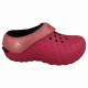 Saboti Crocs Tembo PolarTec Kids Culoare Roz - Fuchsia