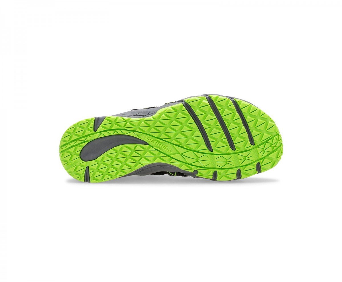 Merrell Kid\'s Hydro Quench Sandal Negru - Black/Grey - 2 | YEO