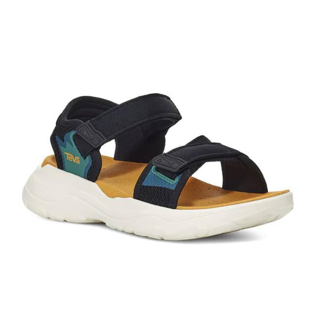 Sandale Teva Zymic Men Negru - Black/Sunflower - 1 | YEO
