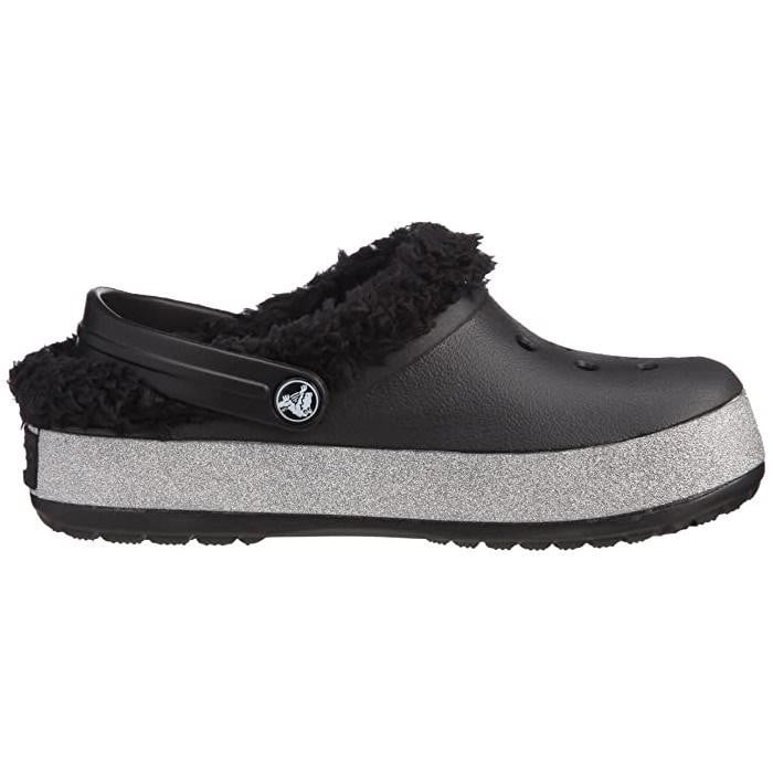 Saboti Crocs CrocBling Mammoth Kids Negru - Black - 3 | YEO