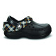 Saboti Crocs Blitzen Winter Plaid Kids Culoare Negru - Black/Black