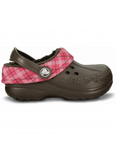Saboti Crocs Blitzen Winter... Maro - Espresso/Blush