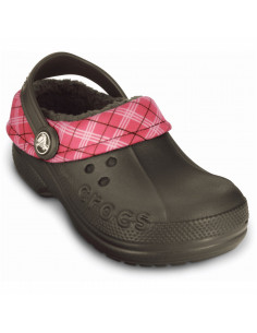 Saboti Crocs Blitzen Winter... Maro - Espresso/Blush 2