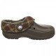 Saboti Crocs Blitzen Winter Plaid Kids Culoare Maro - Chocolate