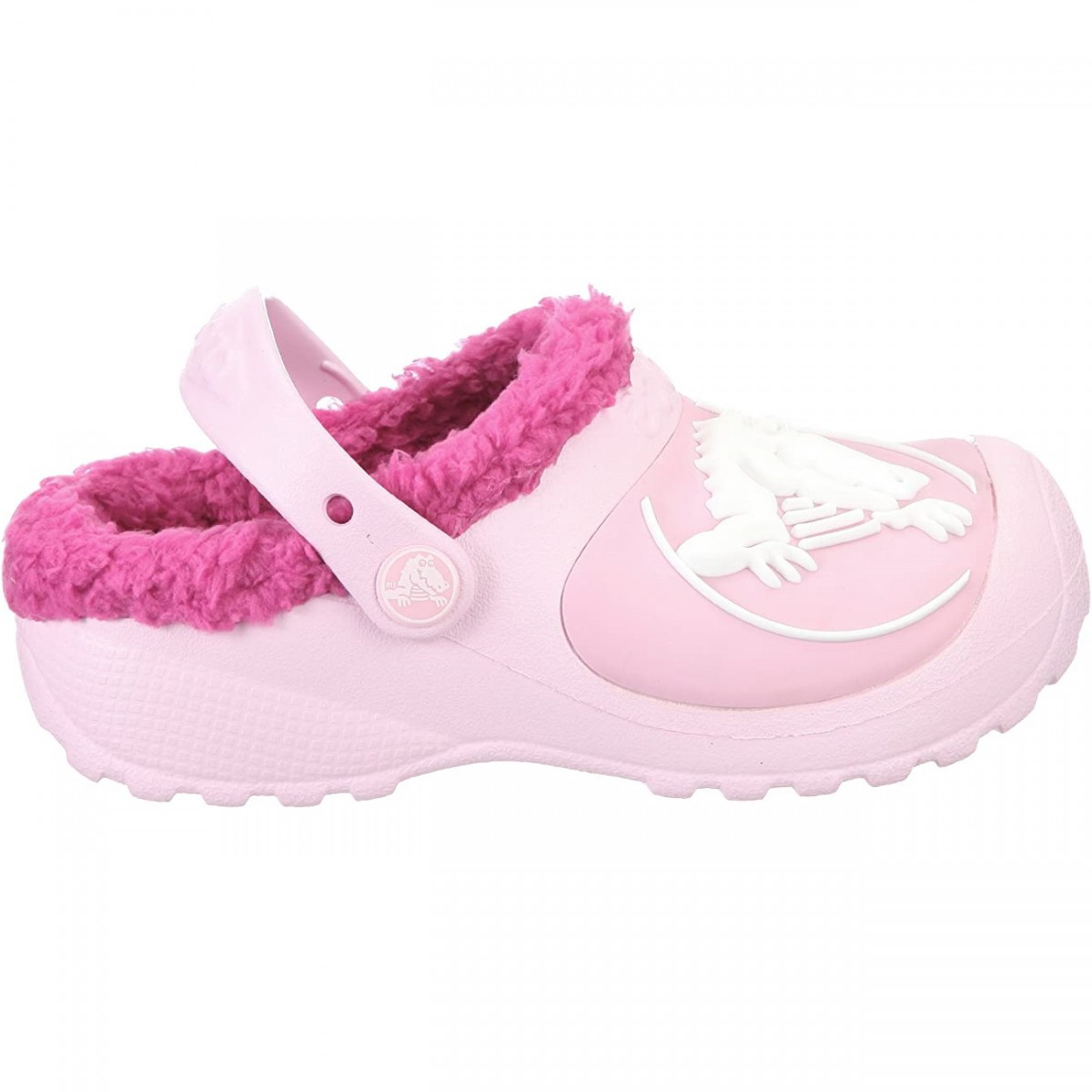 Saboți Crocs Gabe Lined Kids Roz – Fuchsia Bubblegum Bubblegum imagine 2022