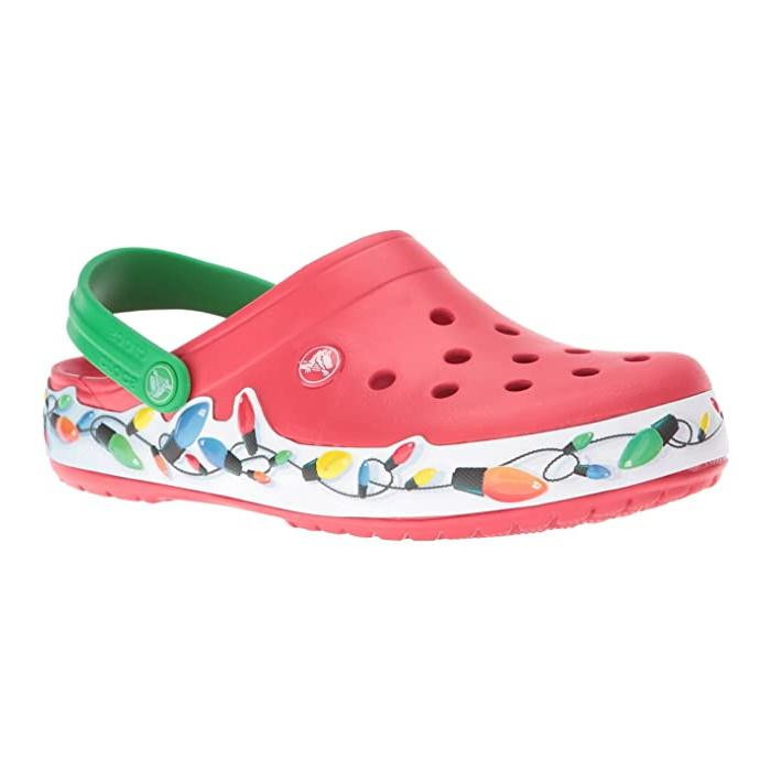 Saboți Crocs Lights Holiday Clog Kids Multicolor Clog