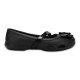 Balerini Crocs Kids' Lina Flat Culoare Negru - Black