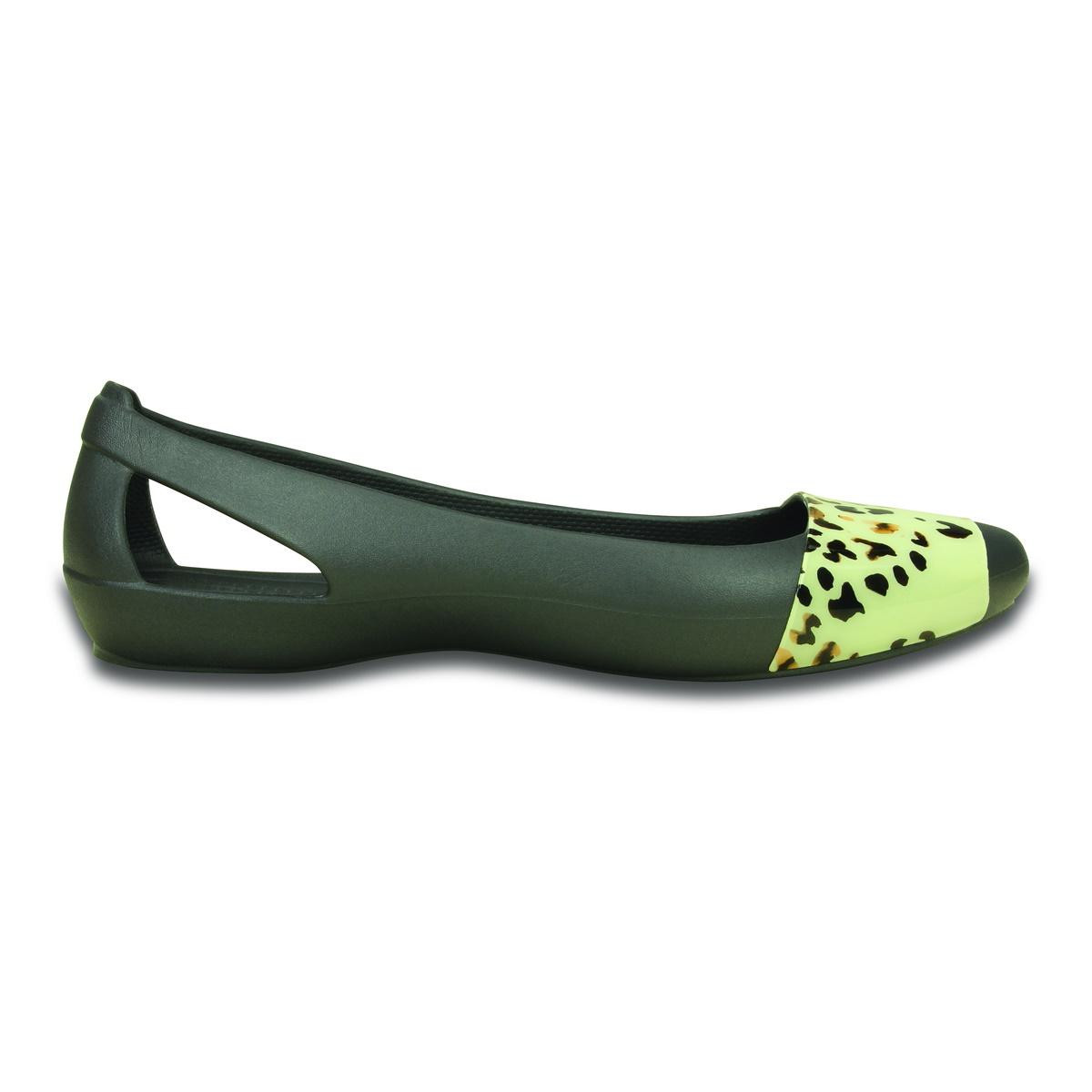 Balerini crocs sienna leopard fade flat