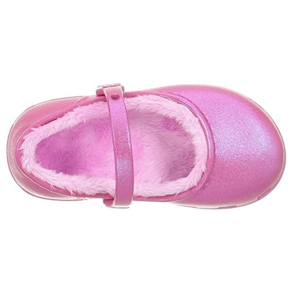 Saboti Crocs Karin Lined Clog Kids Roz - Party Pink - 3 | YEO