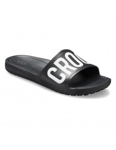 Papuci Crocs Sloane Logo... Negru - Black 2