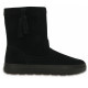 Cizme Crocs Lodge Point Suede Pullon Boot Culoare Negru - Black