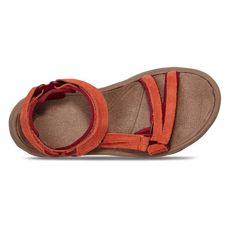 Sandale Teva Terra Fi Lite Suede Women Portocaliu - Languostino - 2 | YEO