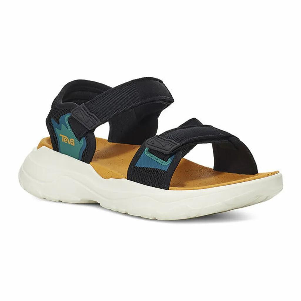 Sandale Teva Zymic Women Negru - Black/Sunflower - 1 | YEO
