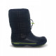 Cizme Crocs Crocband II.5 Winter Boot W Culoare Albastru - Navy/Green Apple