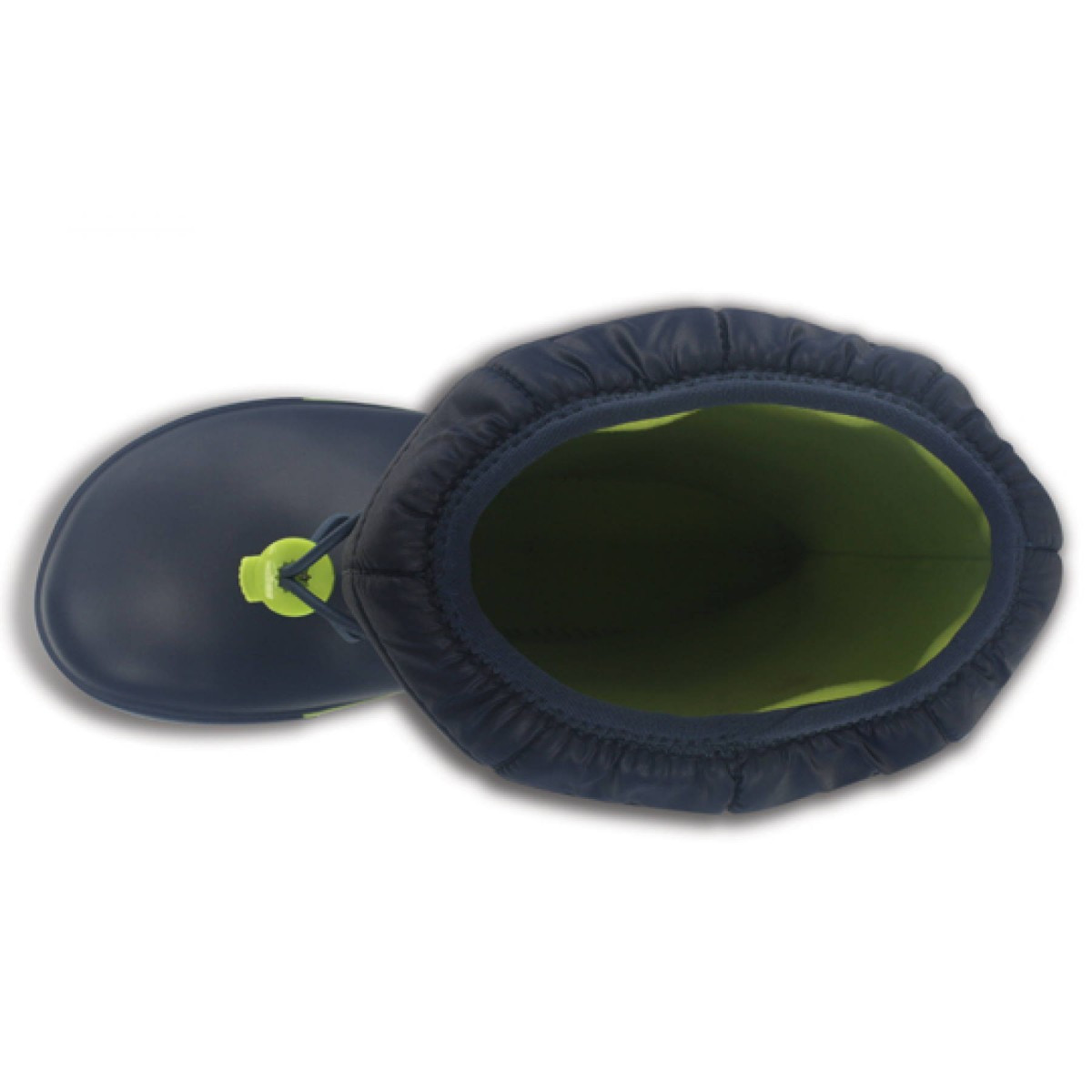 Cizme Crocs Crocband II.5 Winter Boot W Albastru - Navy/Green Apple - 2 | YEO