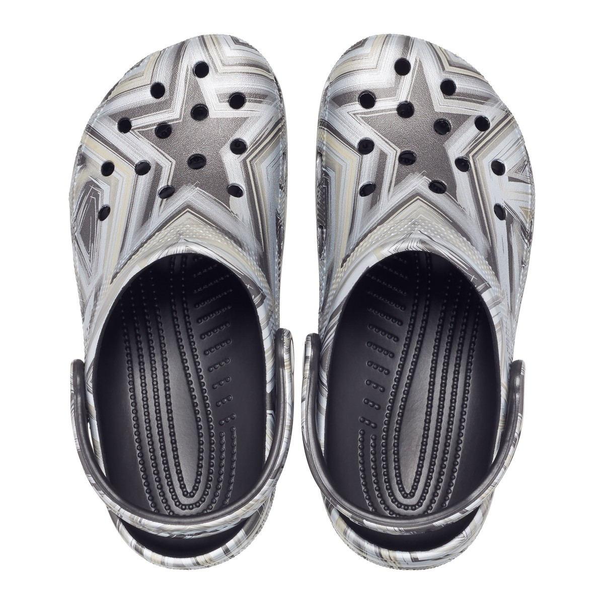 Saboti Crocs Classic Disco Clog Negru - Black/Multi - 3 | YEO