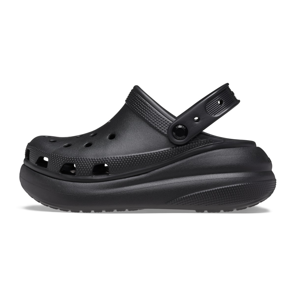 Saboti Crocs Classic Crush Clog Negru - Black - 2 | YEO