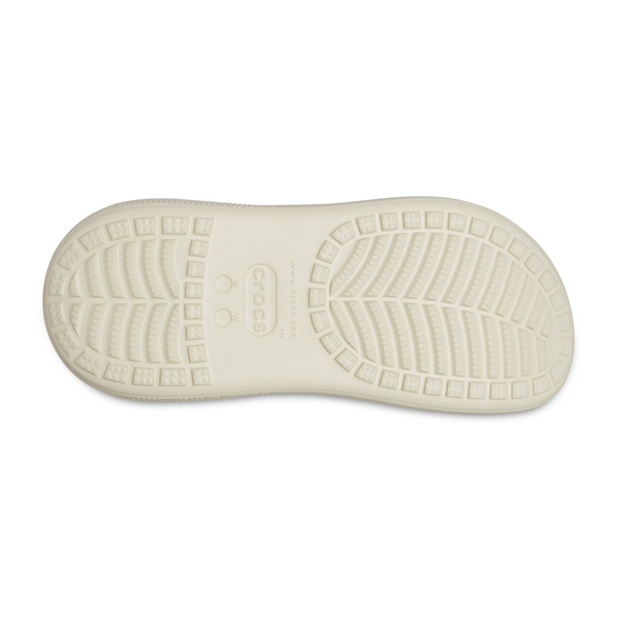 Saboti Crocs Classic Crush Clog Bej - Bone - 3 | YEO