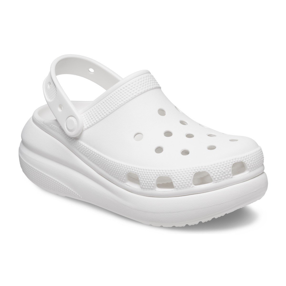 Saboti Crocs Classic Crush Clog Alb - White - 1 | YEO