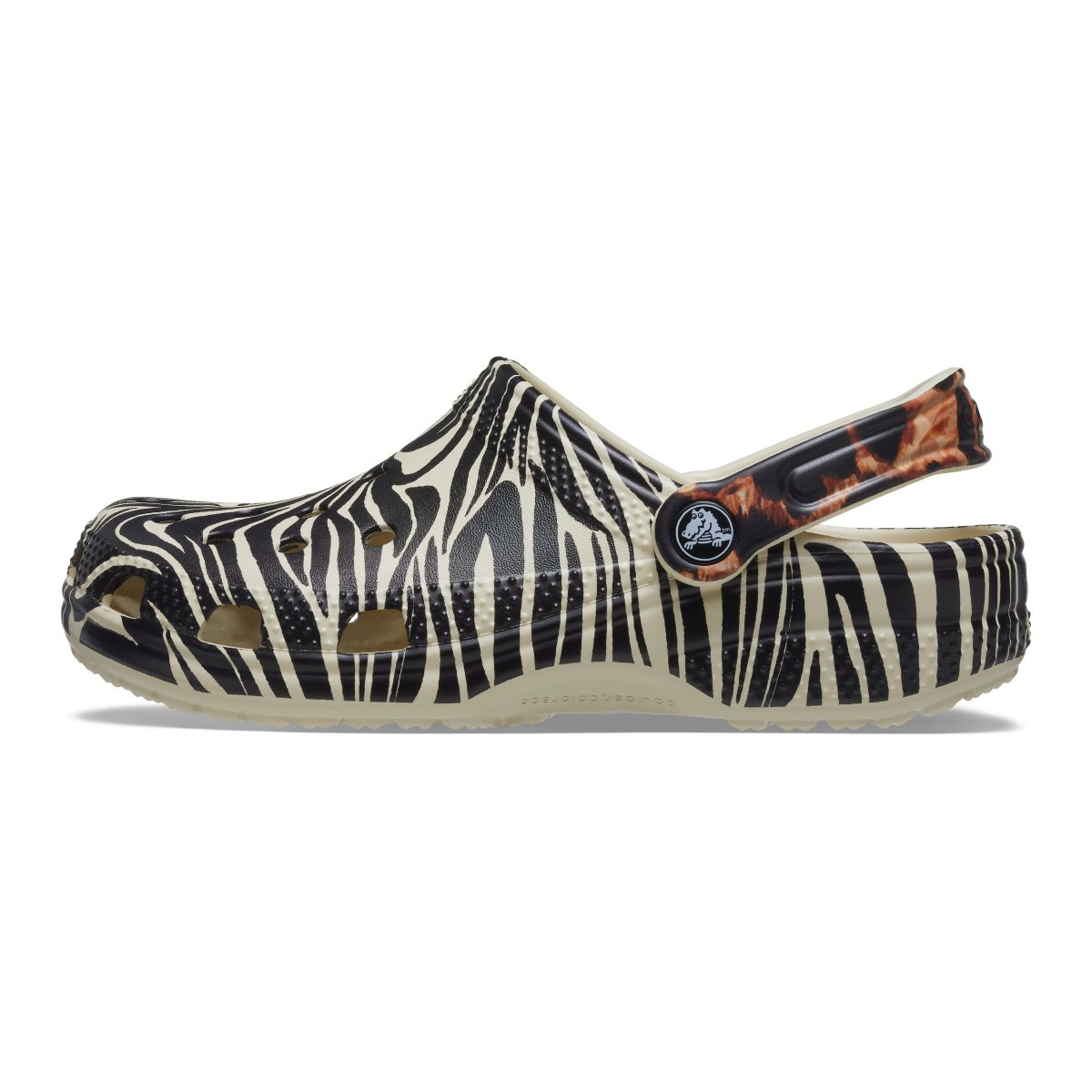 Saboți Crocs Classic Animal Remix Clog Bej - Bone/Multi Animal - 2 | YEO