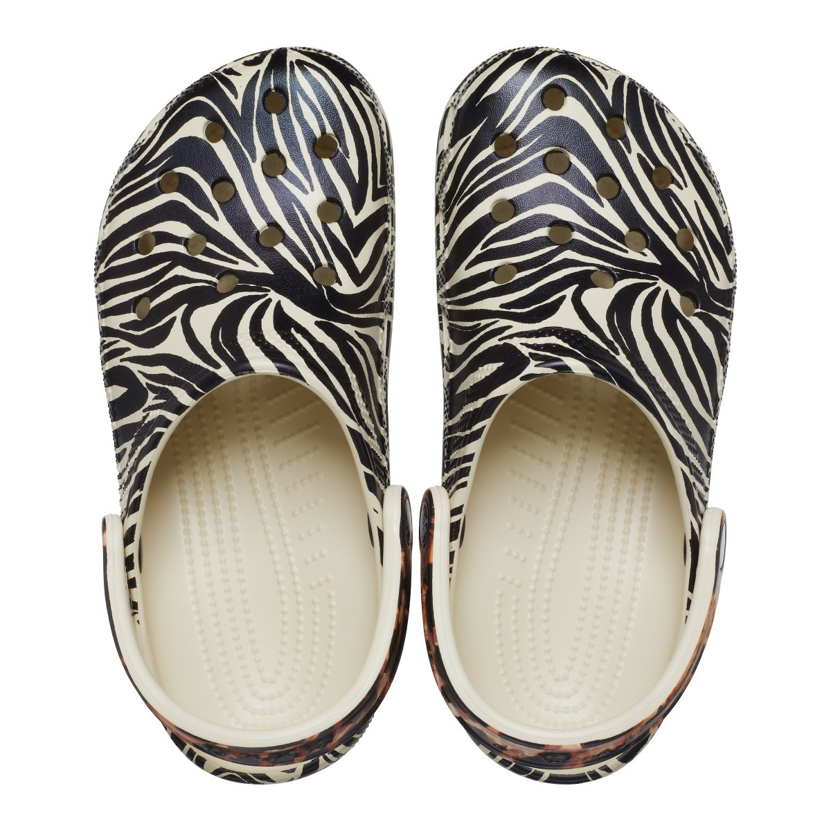 Saboți Crocs Classic Animal Remix Clog Bej - Bone/Multi Animal - 3 | YEO