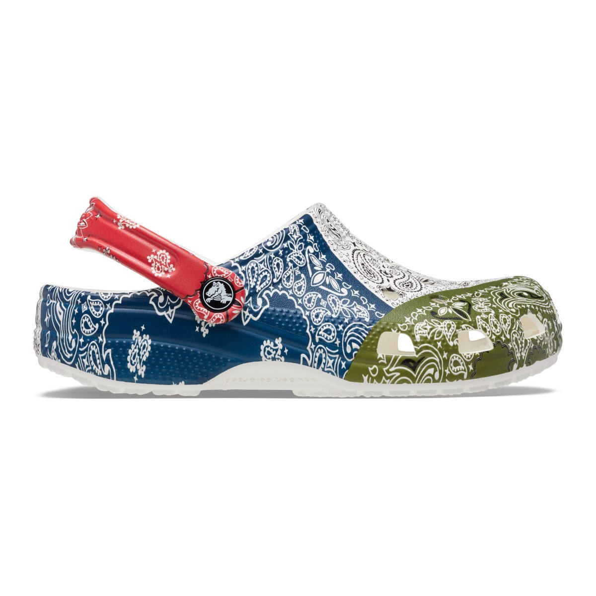 Saboți crocs classic bandana clog