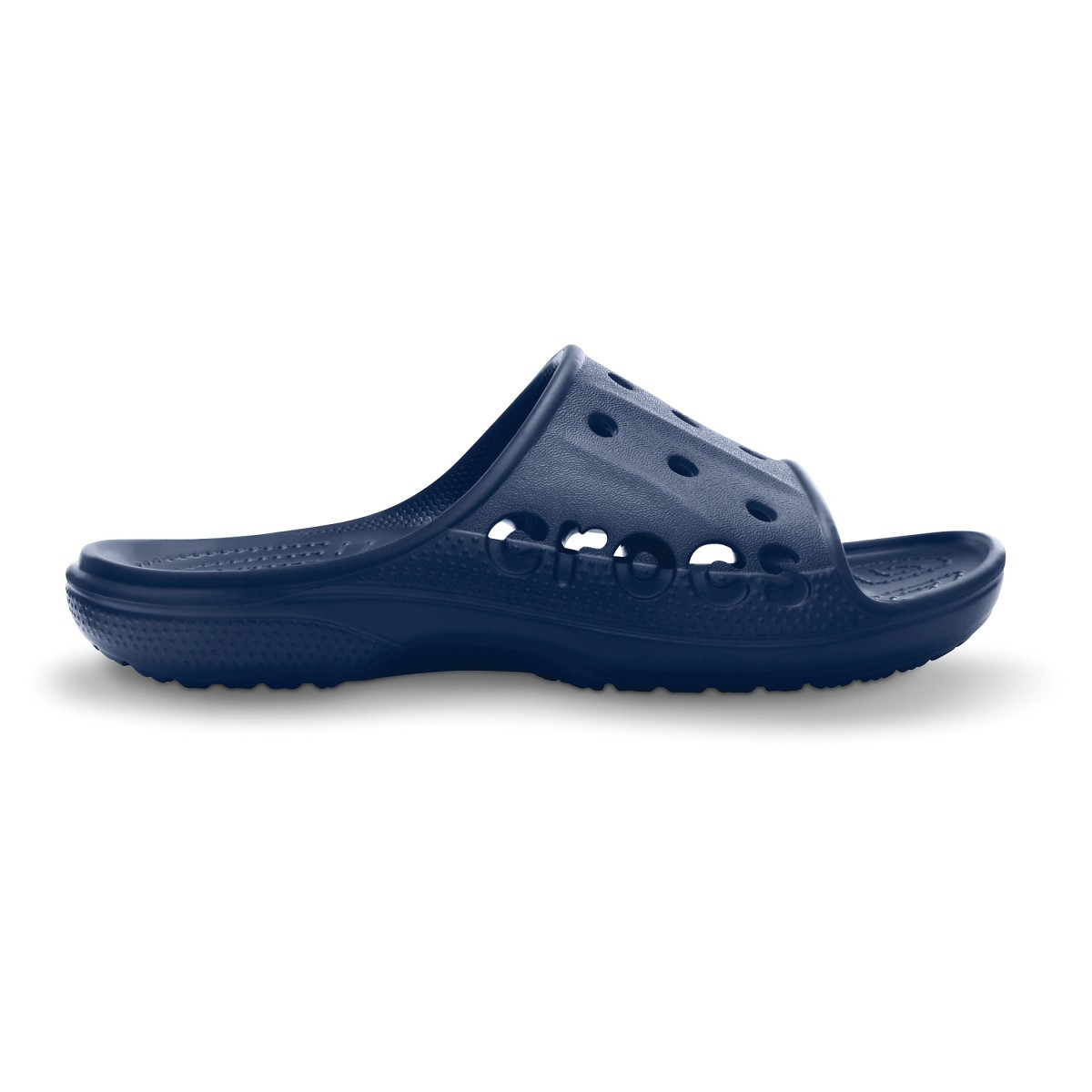 Papuci Crocs Baya Slide Albastru – Navy Albastru imagine 2022