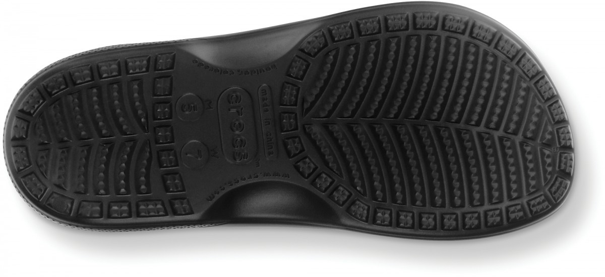 Slapi Crocs Baya Flip Negru - Black - 3 | YEO