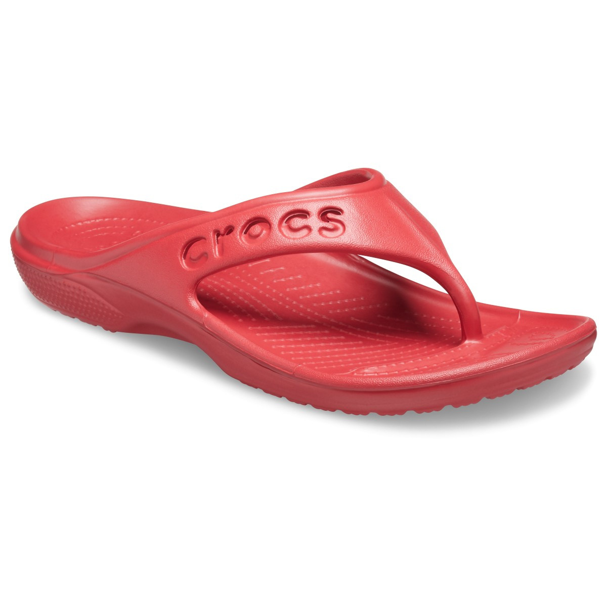 Slapi Crocs Baya Flip Rosu - Pepper - 1 | YEO