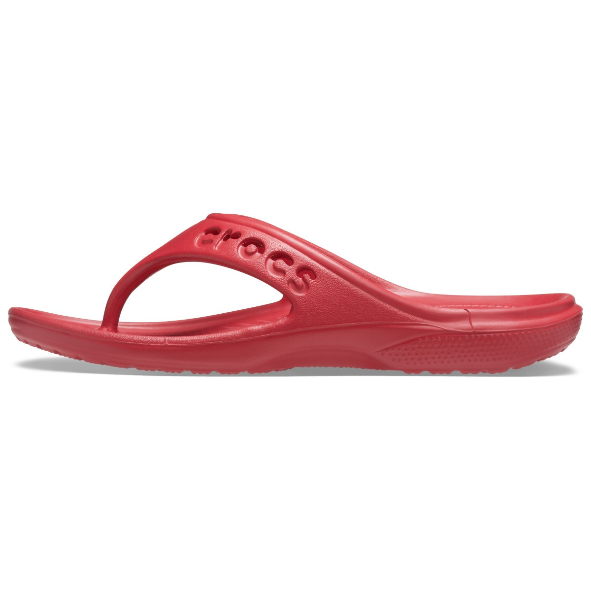 Slapi Crocs Baya Flip Rosu - Pepper - 2 | YEO